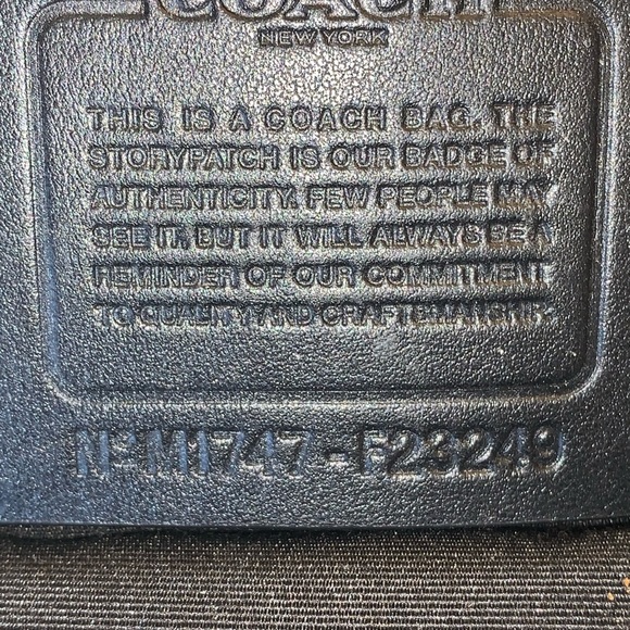 Coach Unisex Back Pack.  Excellent condition. - Picture 3 of 3